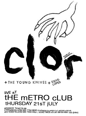 Clor live at the Blow Up Metro Club London